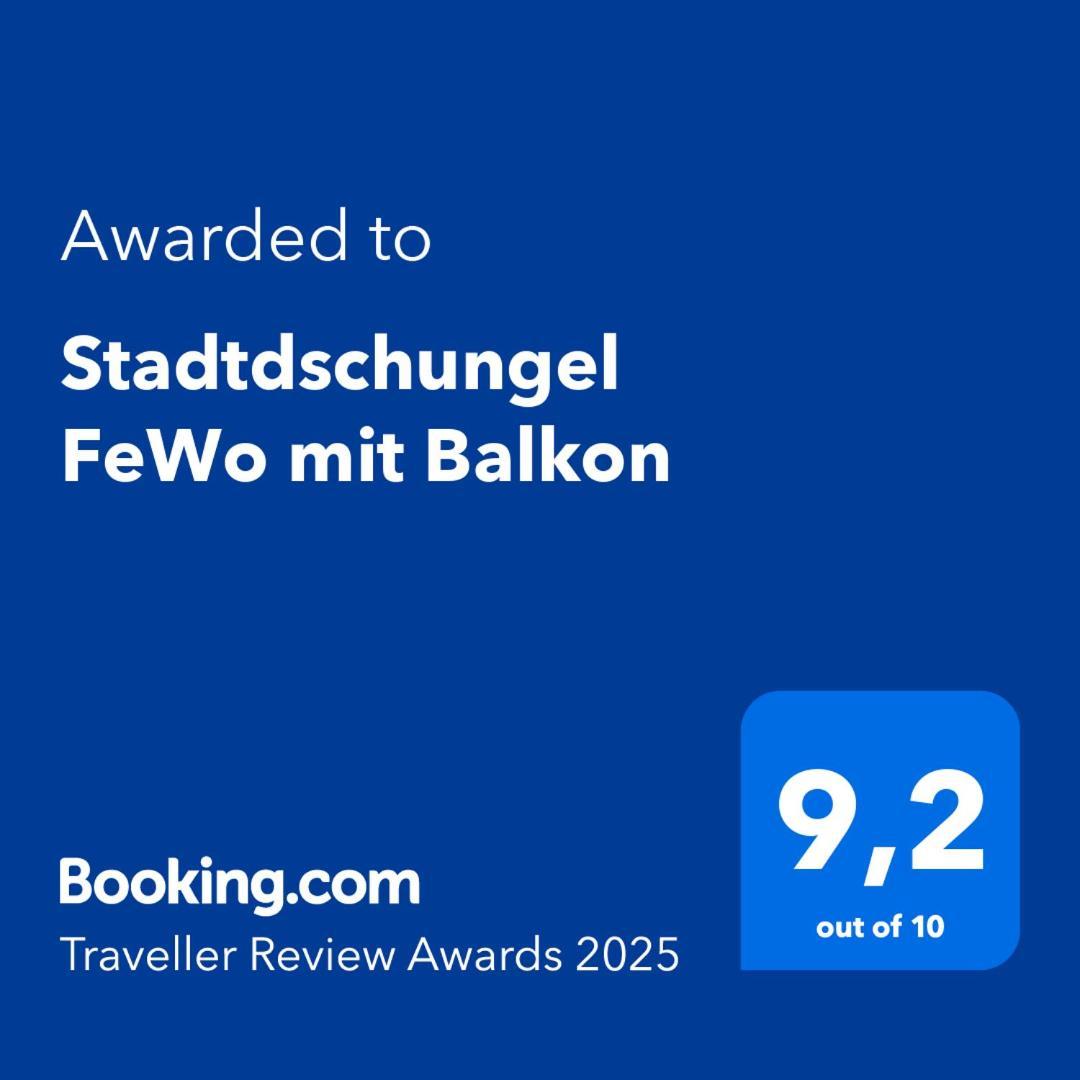 Stadtdschungel Fewo Mit Balkon Котбус Экстерьер фото